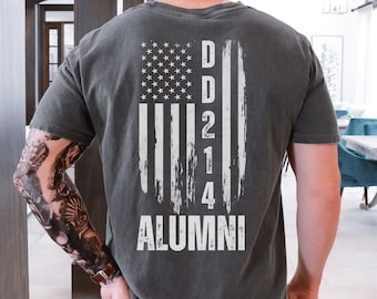 Unisex Veteran Shirt, Men's Shirt, Women's Shirt, Fathers Day Gift, Birthday Gift for Him, Veteran DD-214, DD214 Shirt, Military Shirt