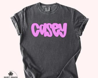 Camiseta con nombre personalizado / Camiseta con nombre personalizado / Camiseta Comfort Colors® personalizada, camiseta extragrande personalizada, camiseta personalizada, camiseta personalizable