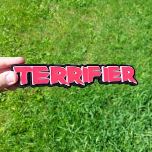 Terrifier Shelf Display - 3D Printed - Horror