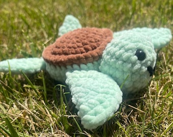 Handmade Crochet Sea Turtle Plush Toy