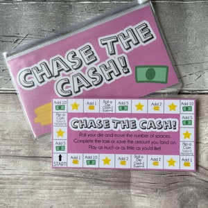 Chase The Cash | Cash Envelope game | Savings Challenge