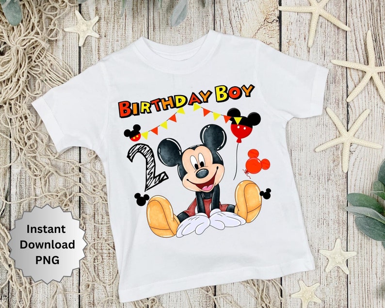 Musse Pigg png, 2-årsdag png, Musse Pigg födelsedagsgrafik, Musse Pigg sublimeringsfödelsedagsgrafik, födelsedag png, 1-årsdag png bild 2