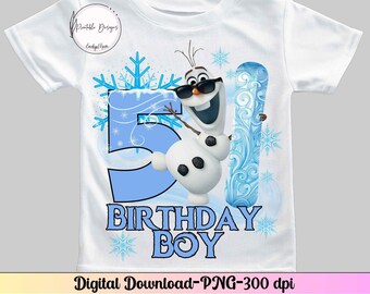 Camisa de cumpleanos de Olaf 5to 5to cumpleanos Olaf congelado Olaf hierro en el cumpleanero Olaf congelado png camisa de cumpleanos de copos de nieve de invierno invierno 5to Etsy Espana