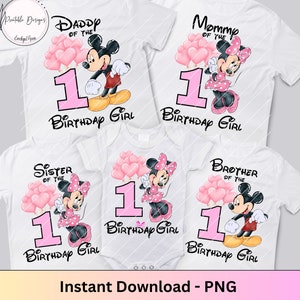 INSTANT DOWNLOAD Mommy of the Birthday Girl Printable Iron on