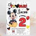 Oh Twodles Invitation, Mickey Birthday Invitation, Mickey Mouse Invitations, Mouse Editable Invitation, Mickey Twodles invite