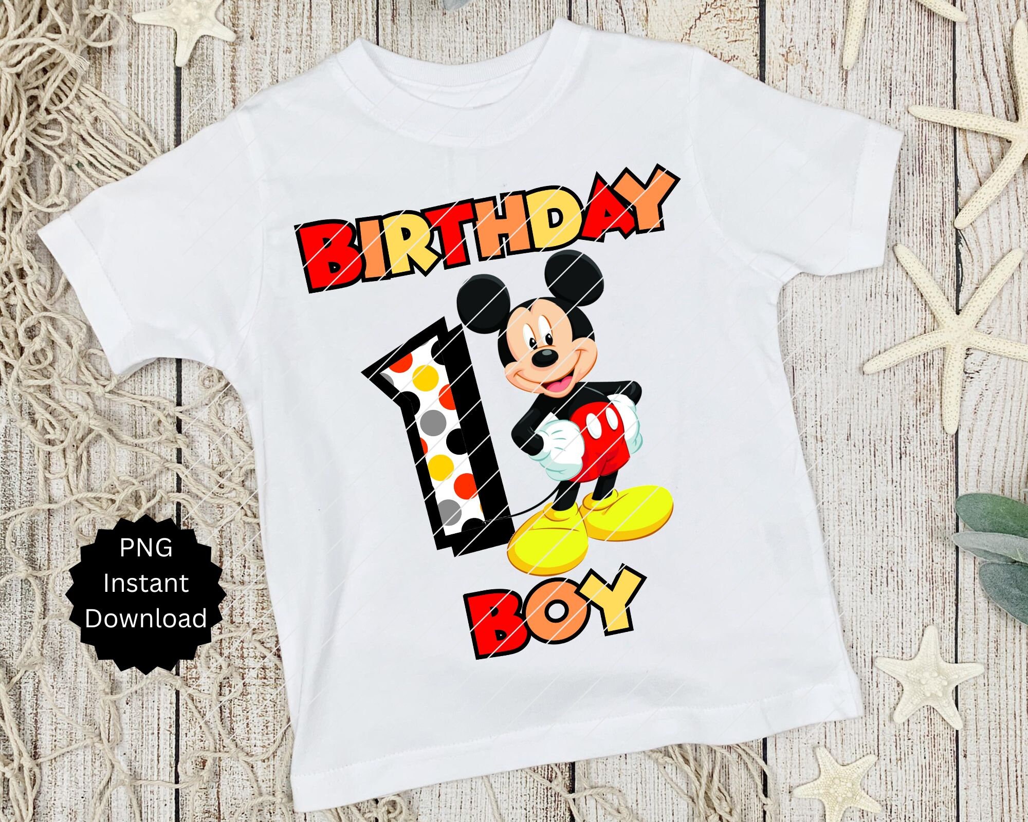 Mickey mouse 1st birthday shirt boy sale