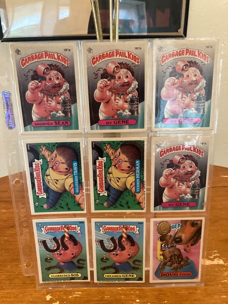 Rare Collectable Garbage Pail Kids Cards. 90 Cards Included. Several