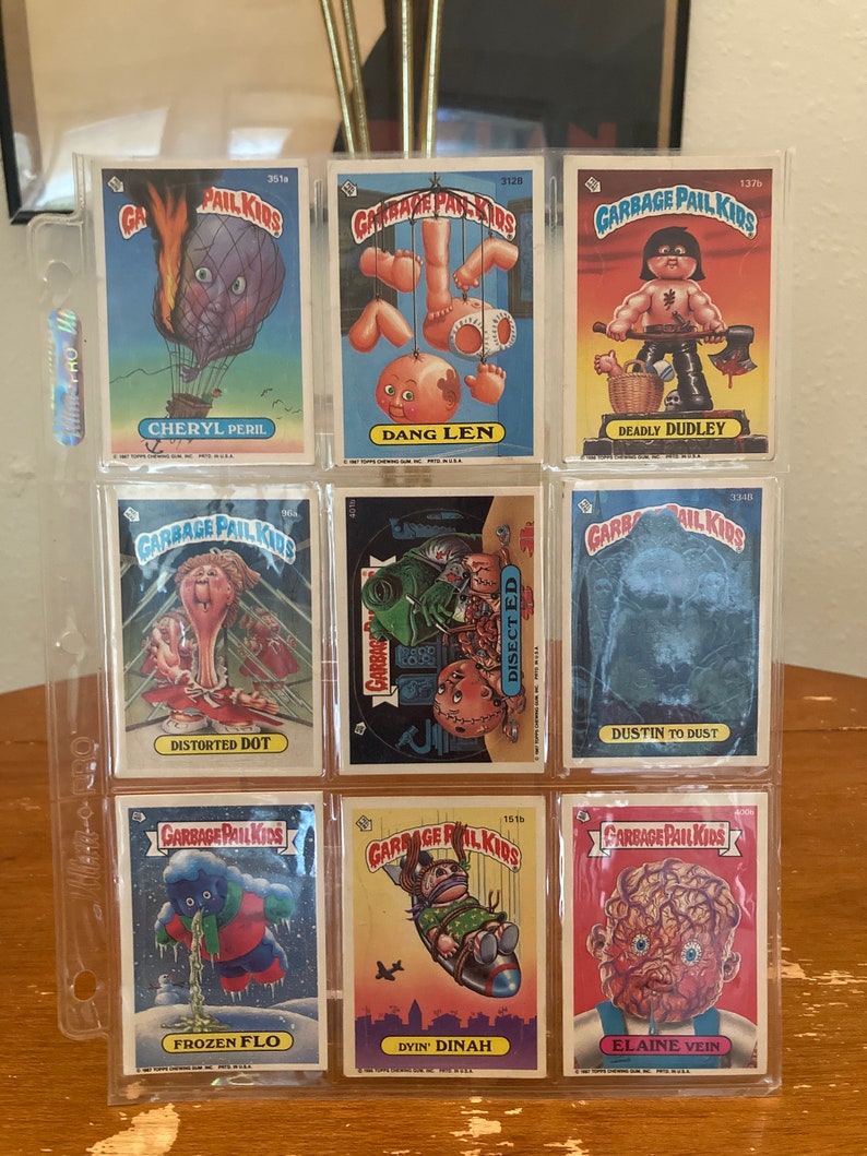 Rare Collectable Garbage Pail Kids Cards. 90 Cards Included. Several