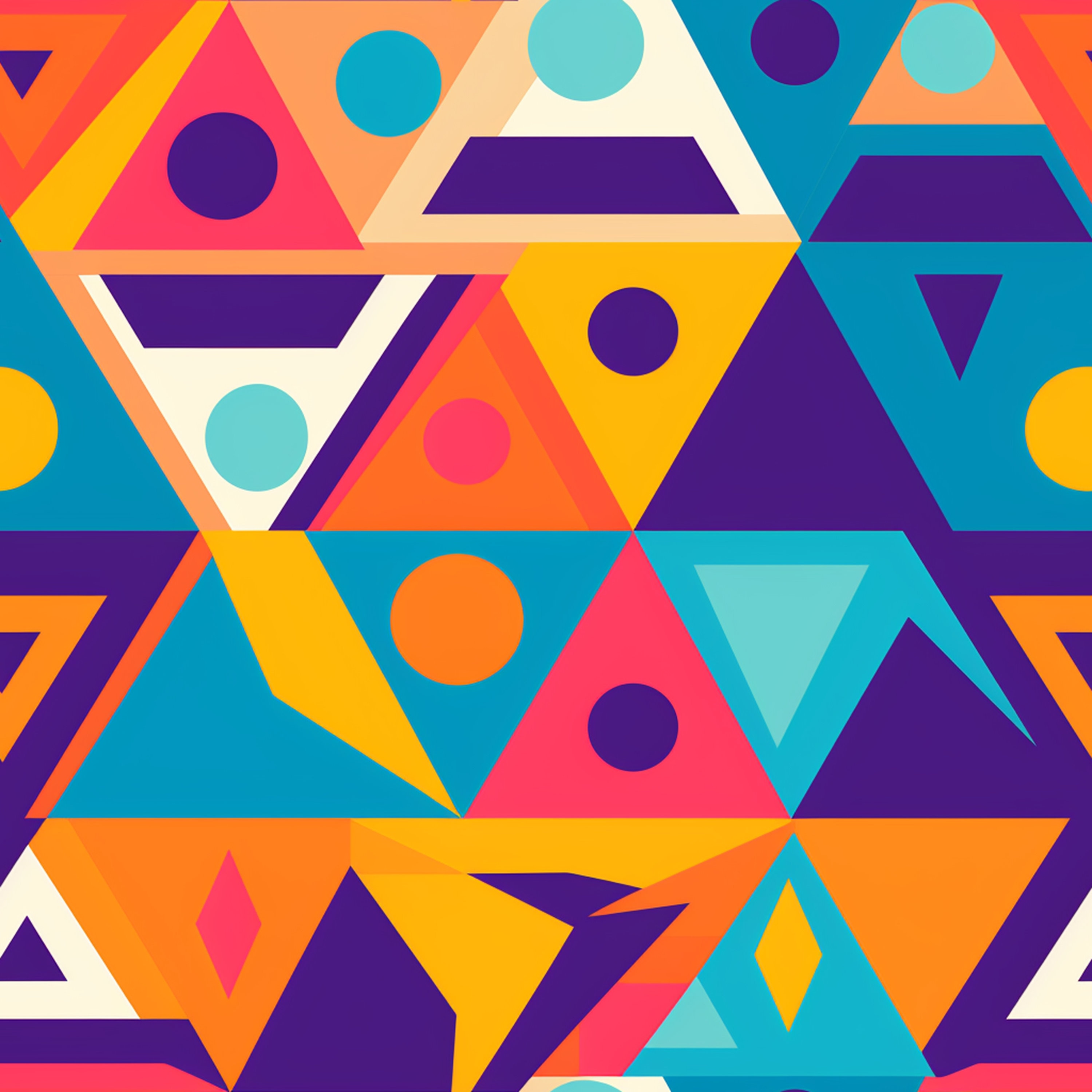 20 Seamless Geometric Patterns. High-res 300dpi Digital Downloads for ...