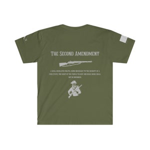 We the people t shirt, constitution tee, USA flag shirt, 1776, 2nd Amendment t shirt, Front Back Design, men&#39;s t-shirt, father&#39;s day gift,