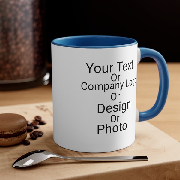 Custom Mug, Company Mug, Text, Design, Photo, Gamer Tag, Anime, Personalized Mug, Instagram Tag, Logo, Coffee Mug