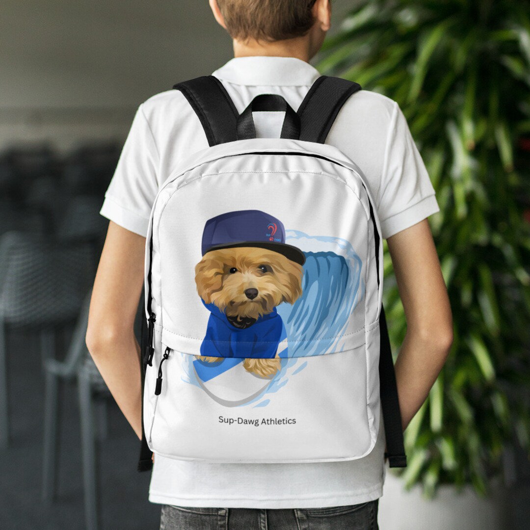 Poodle Backpack Etsy