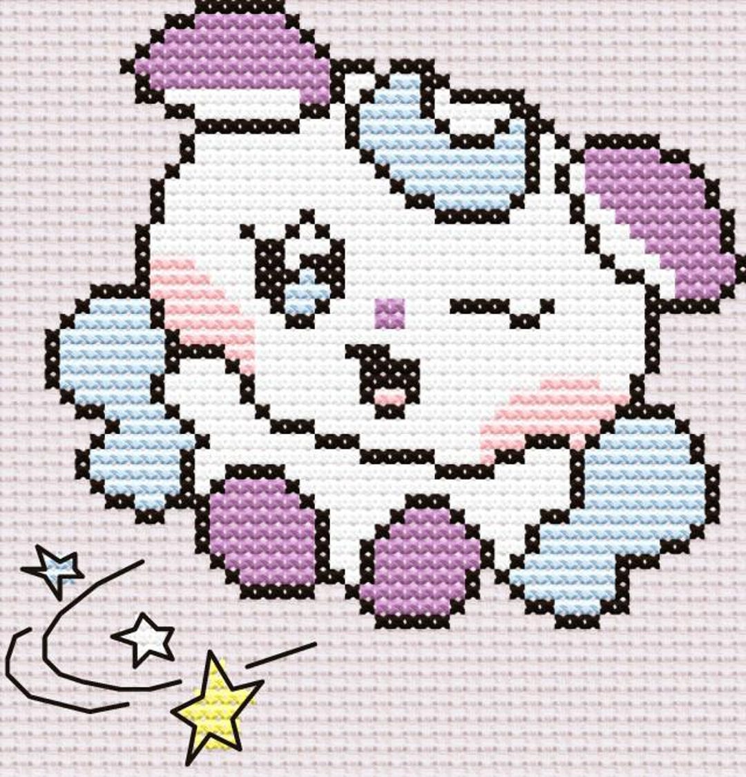 Jjongyo ATEEZ Jongho Mighteez Kpop Cross Stitch Pattern - Etsy