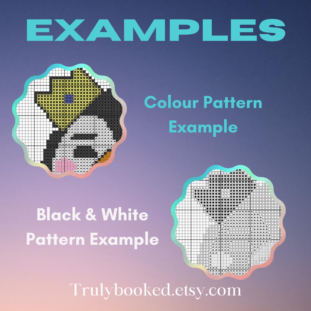 Seventeen Miniteen Kpop Cross Stitch Pattern Bundle - Etsy