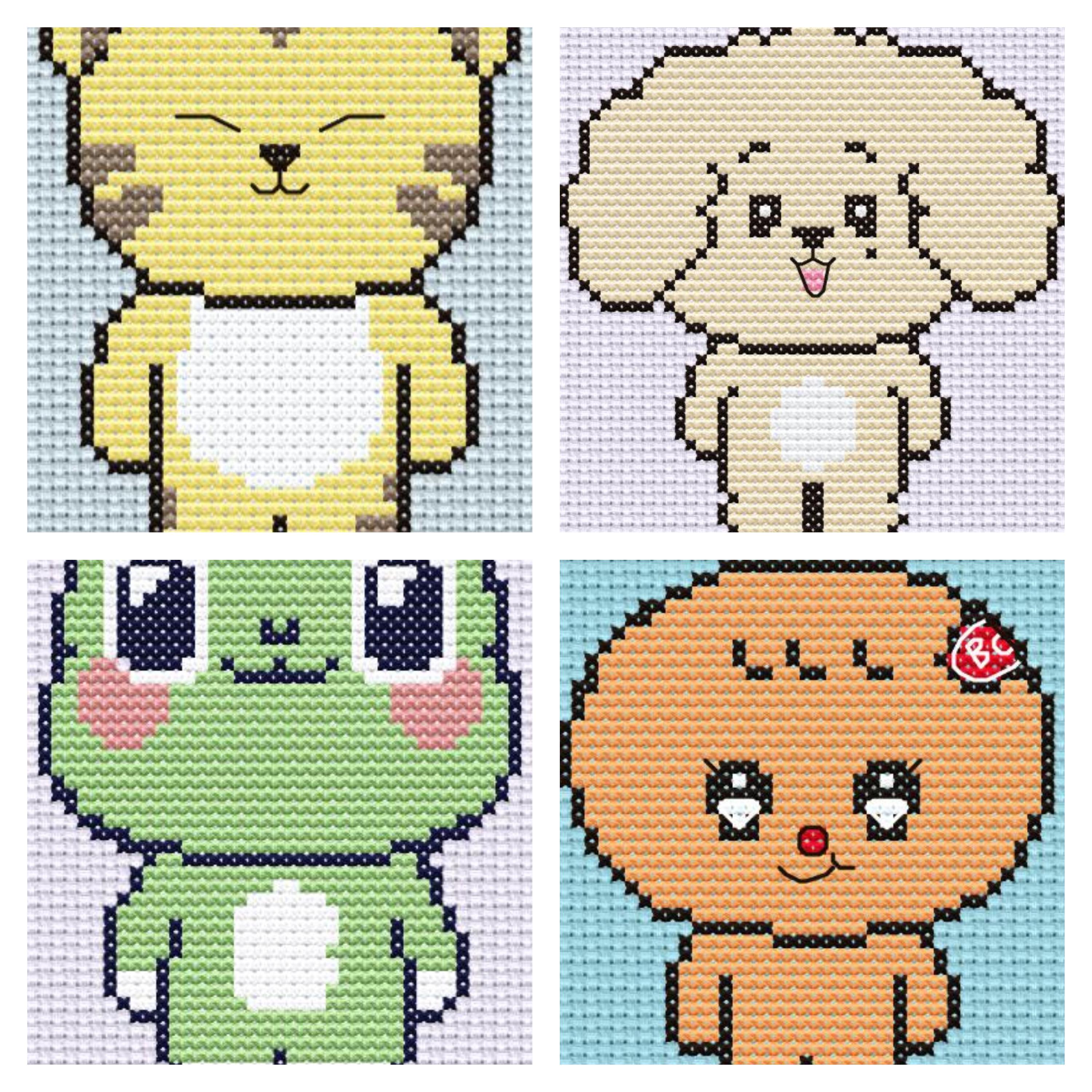 Seventeen Miniteen Kpop Cross Stitch Pattern Bundle - Etsy