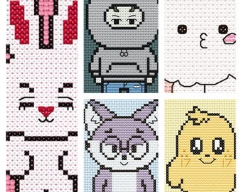Seventeen Miniteen Kpop Cross Stitch Pattern Bundle - Etsy