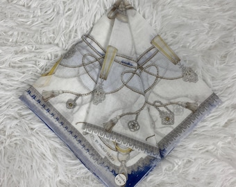 Vintage Paolo Gucci Handkerchief Paolo Gucci Bandana Authentic Womens Accessories Neckerchief Pocketsquare Headband Summer Gift for Him