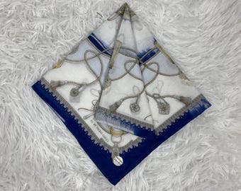 Vintage Paolo Gucci Handkerchief Paolo Gucci Bandana Authentic Womens Accessories Neckerchief Pocketsquare Headband Summer Gift for Him