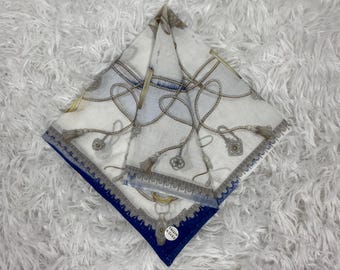 Vintage Paolo Gucci Handkerchief Paolo Gucci Bandana Authentic Womens Accessories Neckerchief Pocketsquare Headband Summer Gift for Him