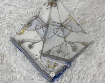 Vintage Paolo Gucci Handkerchief Paolo Gucci Bandana Authentic Womens Accessories Neckerchief Pocketsquare Headband Summer Gift for Him