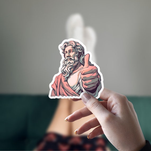 Greek Mythology Stickers for Sale  Funny laptop stickers, God sticker,  Cartoon stickers