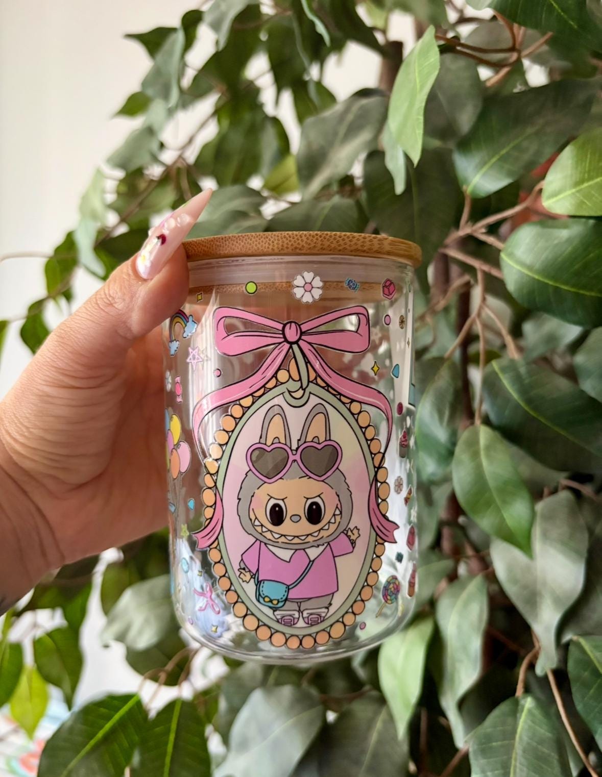 Labubu Ice Coffee Cups - Etsy