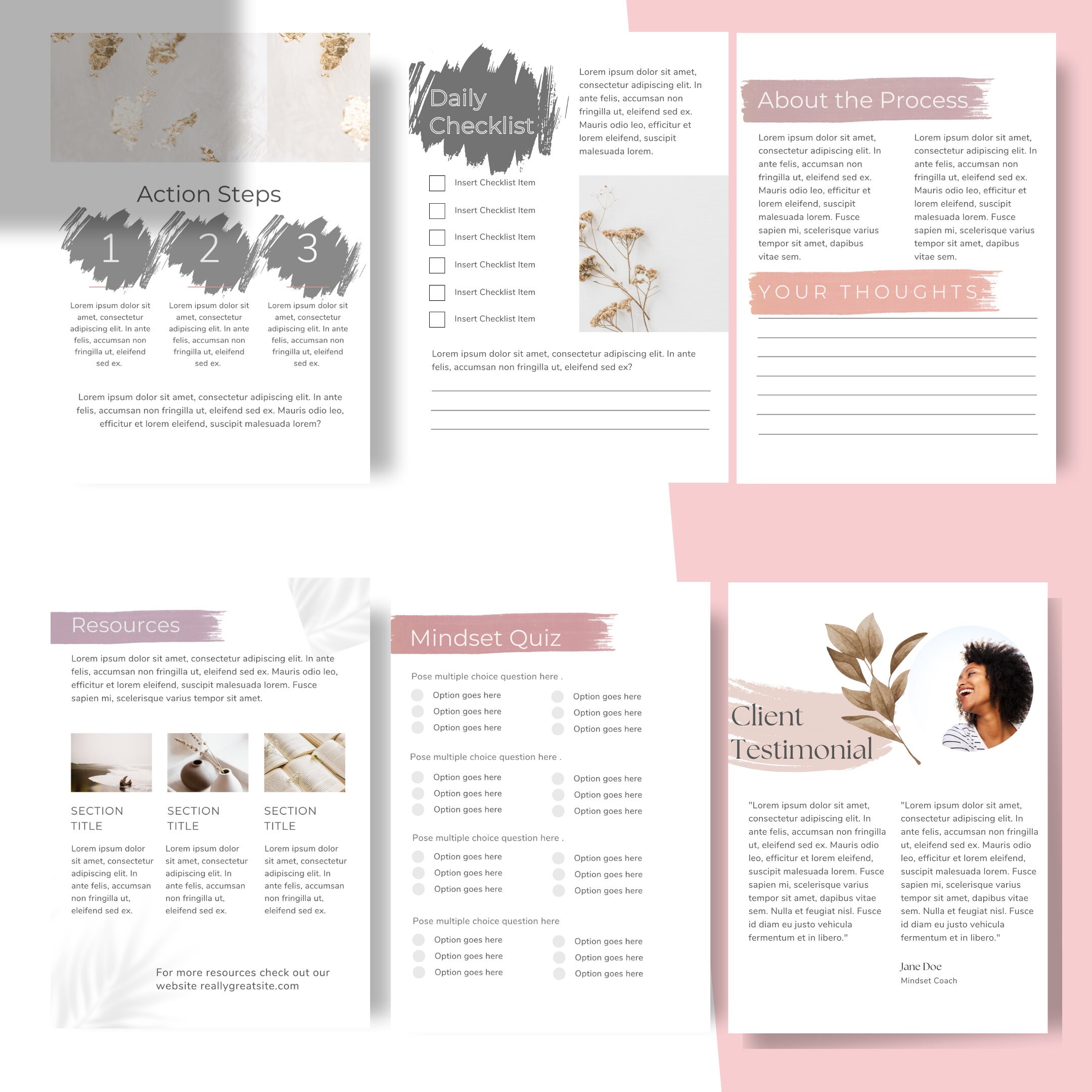 Course Creator Digital Printable Template 17 Pages Editable Create Your ...