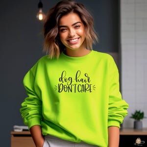 ペット愛好家のための犬の毛を気にしないTシャツ - 犬の飼い主のための面白いグラフィックTシャツ