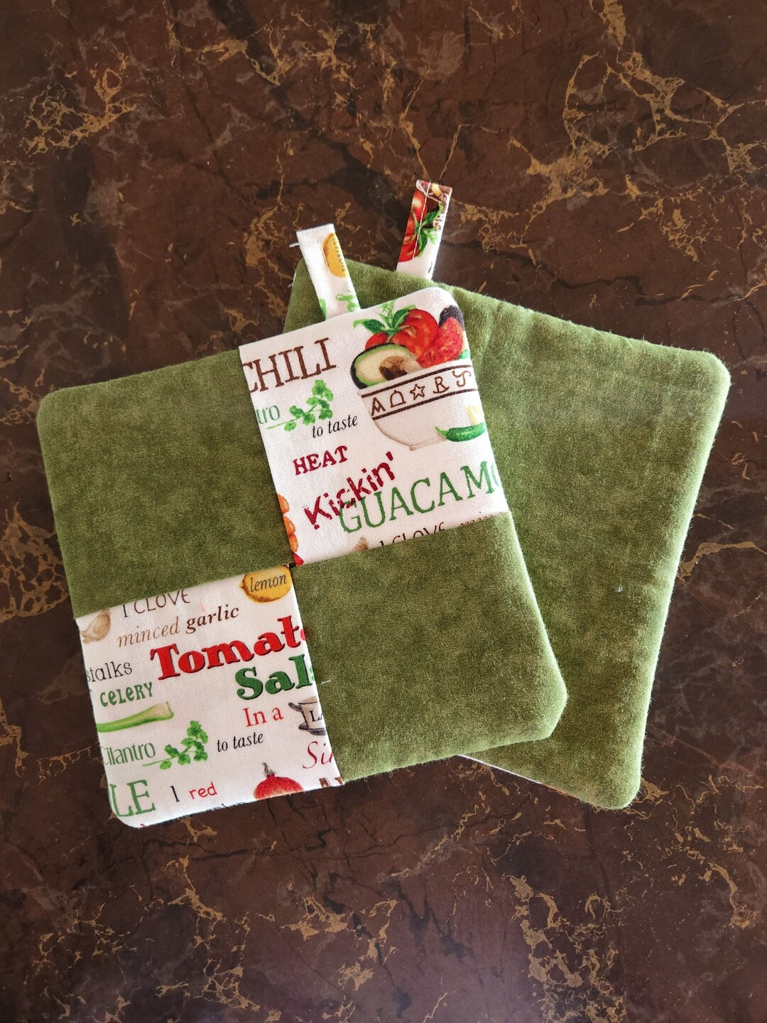 Potholders Hot Pads Kitchen Accessories Mother's Day Etsy Canada