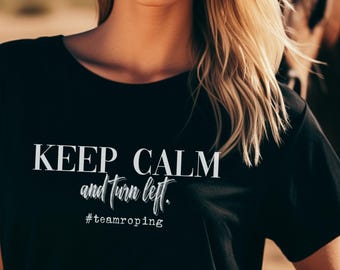 Team Roping Shirt, Funny Rodeo Tee, Western Cowgirl Top, Header Heeler Roper Gift