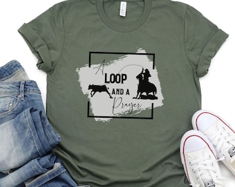 Breakaway Roping Shirt, Christian Cowgirl Shirt, Breakaway Roper Gift, Cowgirl Gift, Breakaway Roping Tee, Cowgirl Roping Shirt, Roper Gift