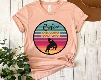 Bronc riding mom, Bareback riding mom shirt, rodeo mom gift, high school rodeo gift, mothers day gift, cowboy mom shirt, cowboy mom gift