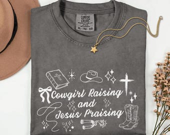 Christian Rodeo Mom Cowgirl Scripture Tee | Rodeo Faith Shirt