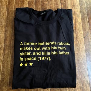 Poorly Rated Star Wars Movie Review Unisex T-Shirt