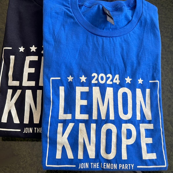 Lemon Knope 2024 Election T-Shirt