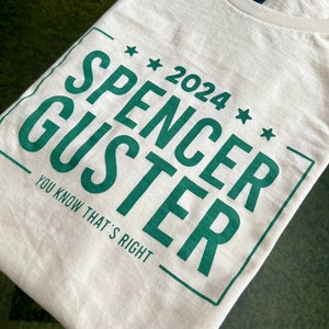 Spencer Guster 2024 Election Unisex T-Shirt