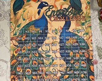 100 Envelope Challenge Tracker 8.5"x11" (Letter Size) Savings Challenge