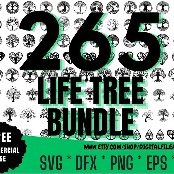 Celtic Trees SVG Bundle | Life Tree SVG | For Cricut, CNC, Laser, etc | Creative Projects | Instant Download | Commercial License