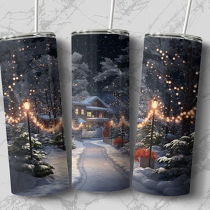 Winter Tumbler Christmas |   gift forher |  gift-for children | tumbler forher| tumbler giftfor her | gifted tumbler