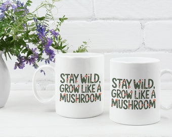 Taza divertida con forma de hongo, tazas bonitas, taza de café de cerámica, taza de té original, artículos de cocina únicos, taza de bebida caliente extravagante