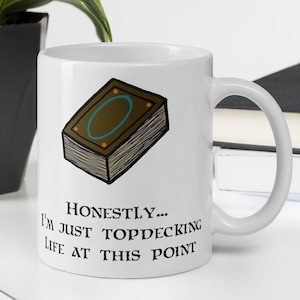 En este punto, estoy simplemente poniendo fin a mi vida. Taza de Magic The Gathering de MTG, taza de Magic Booster Pack, torneos antiguos de Magic, MTG Arena