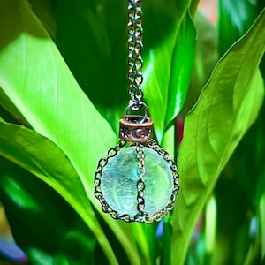 Quartz Crystal Ball Necklace