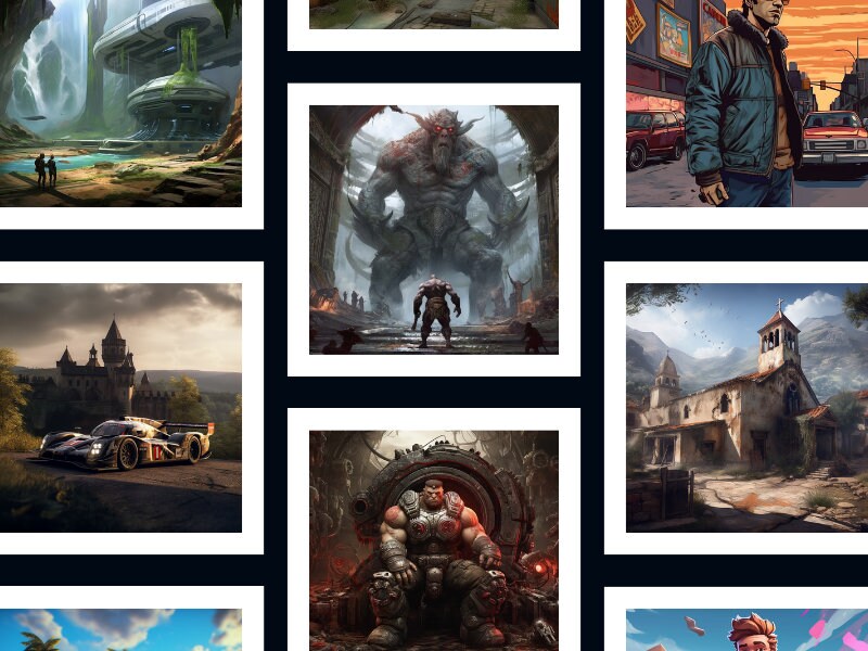Midjourney AI Image Generation Prompts - 111 Game Styles Guide E-book ...