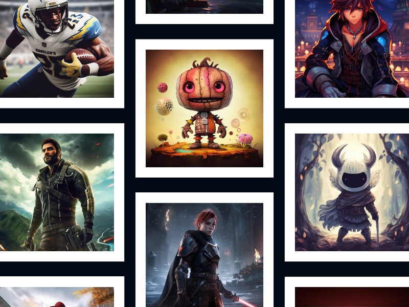Midjourney AI Image Generation Prompts - 111 Game Styles Guide E-book ...