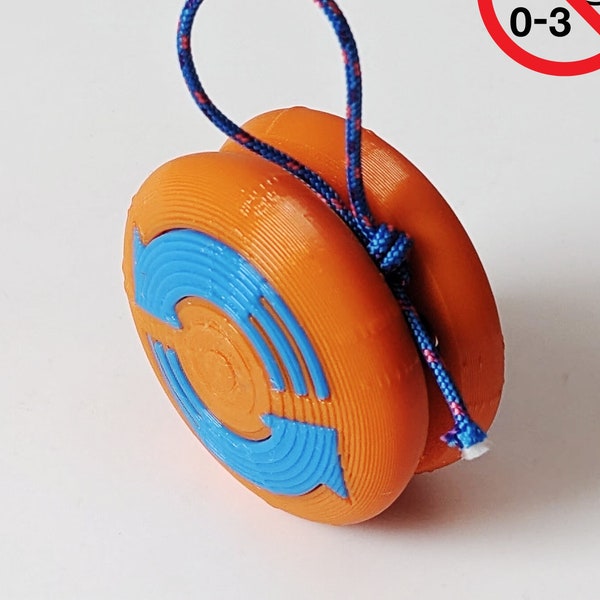 Splatoon themed Yo-Yo (Yoyo) MK2, 3D printed plastic TPU