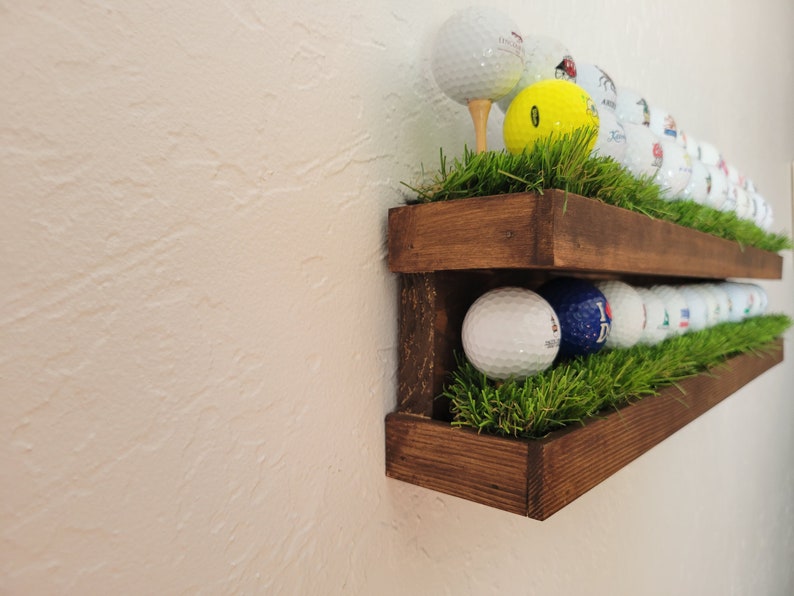 Golf Ball Display Shelf Etsy
