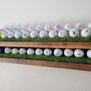 Golf Ball Display Shelf