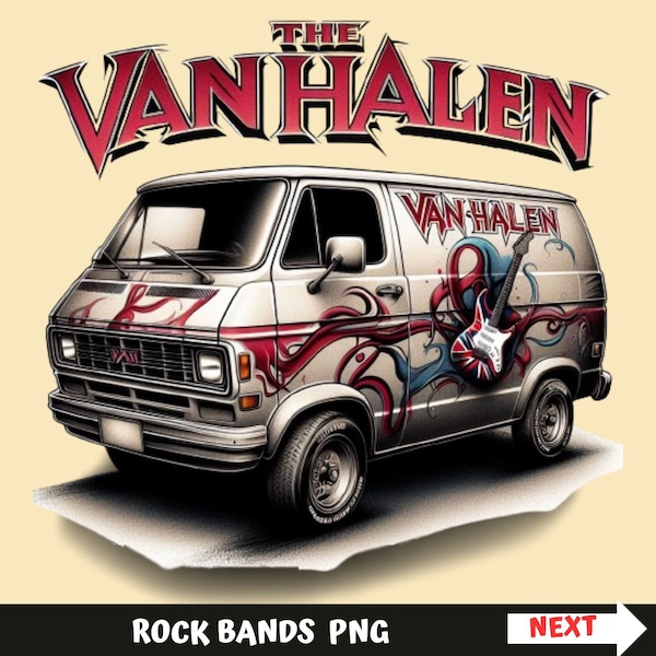 The Van Halen  shirt png rock band sublimation designs png Rock Van Halen  png Classic Rock shirt Electric Guitar png sublimation cricut