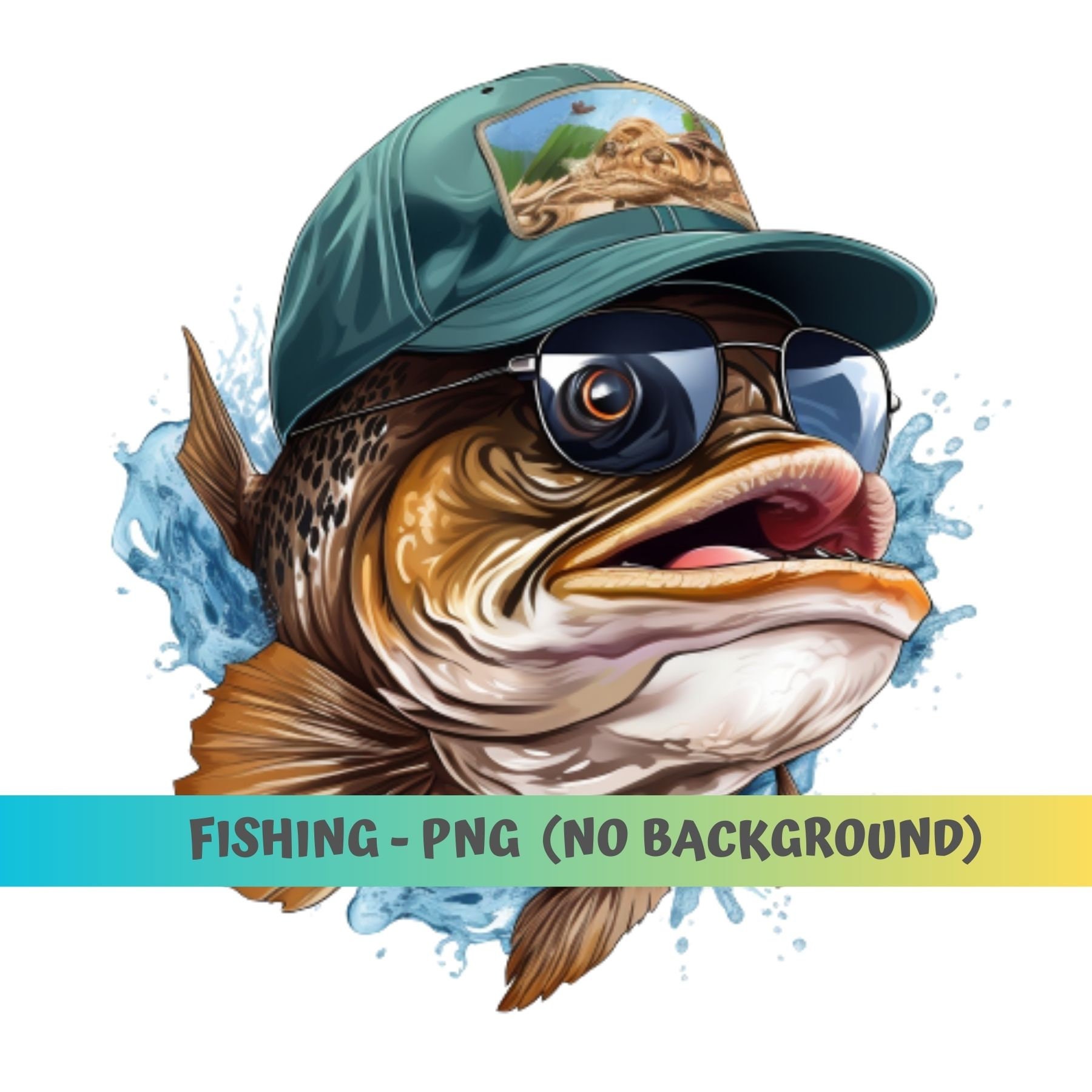 Fishing Png Funny Fish Png Fishing Tumbler Wrap Png Fishing - Etsy
