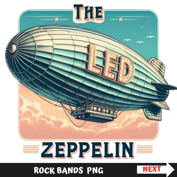 Led Zeppelin shirt png rock band sublimation designs png led zeppelin lover vintage rock png rock lover classic rock png retro shirt